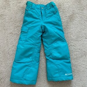 Columbia Bugaboo kids snow pants